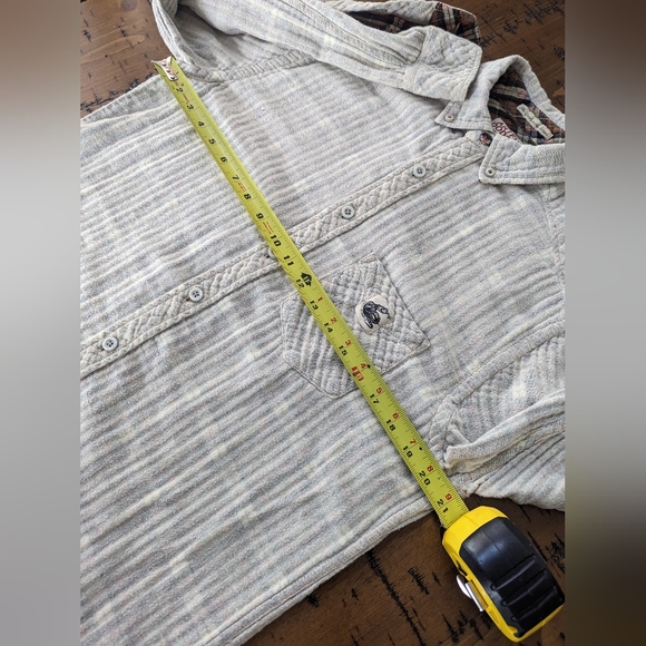 Artful Dodger M reversible plaid flannel - Picture 9 of 12